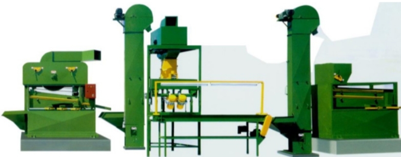 خط تولید بوجاری و پاک کننده غلات و حبوبات